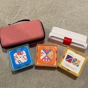 Osmo Genius Set Stand Reflector Case Words Numbers Tangram Shapes
